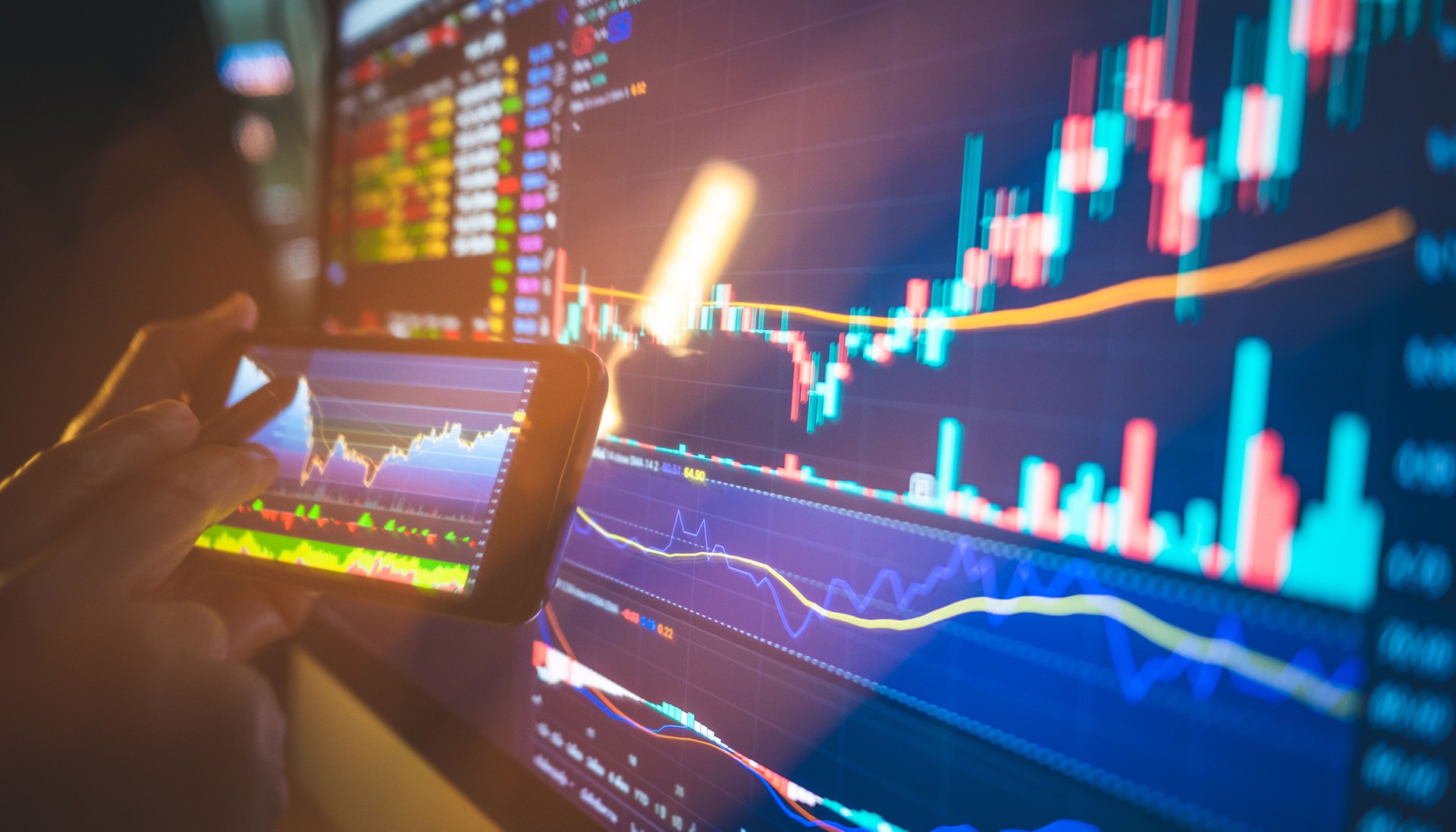 Empresário se prepara para a inflação de recessão Incerta Itens de mercadorias como milho, trigo, metais preciosos, empilhados vão suportar mercado